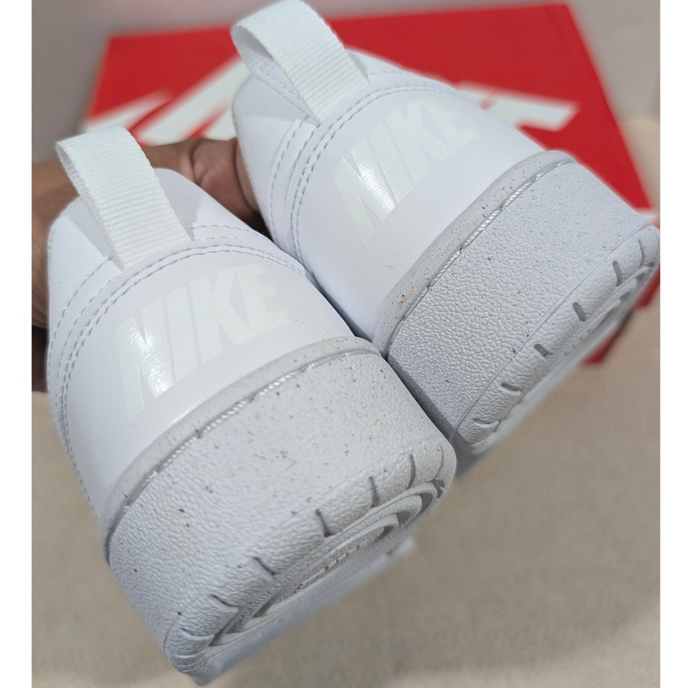 Nike Court Borough Low Recraft GS White Sneakers DV5456-106 Mens 6.5Y Womens 8 - Picture 10 of 13